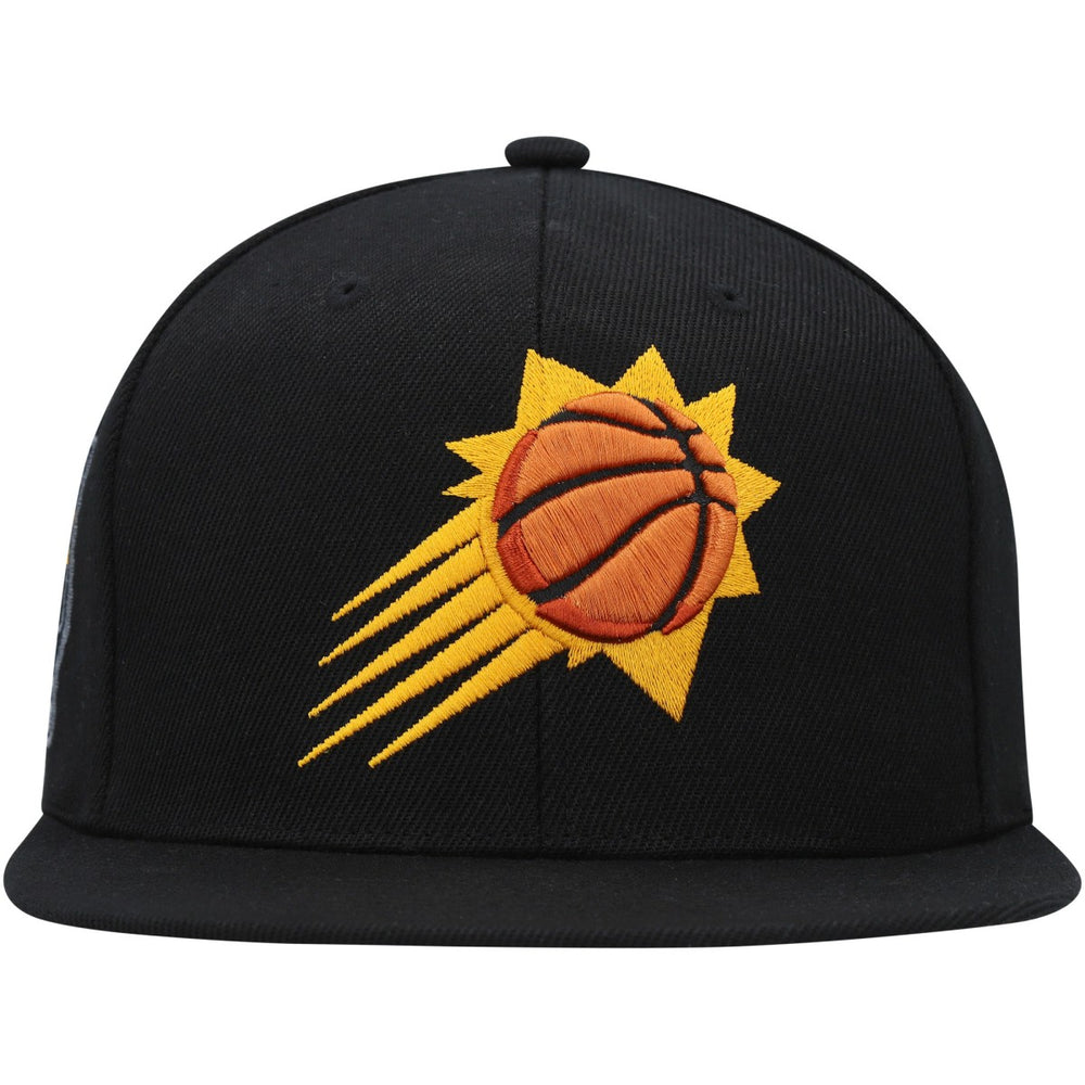 Phoenix Suns Side Core 2.0 Snapback Hat Black - Mitchell & Ness outlet