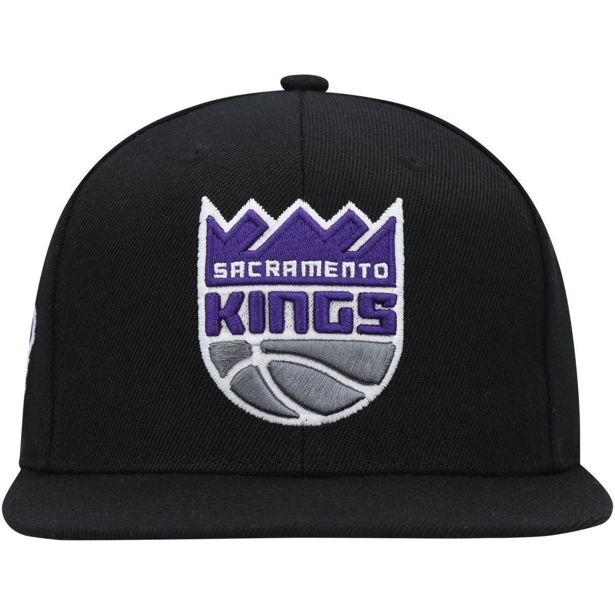 Sacramento Kings Side Core 2.0 Snapback Hat Black - Mitchell & Ness