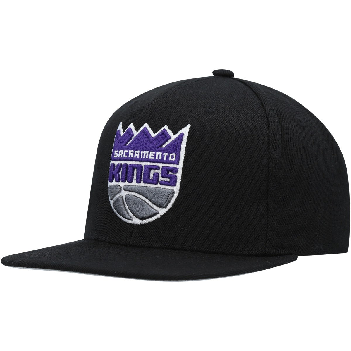 Sacramento Kings Side Core 2.0 Snapback Hat Black - Mitchell & Ness