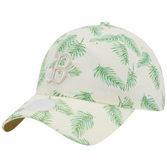 Boston Red Sox New Era Women's Palms 9TWENTY Adjustable Hat - White Hats