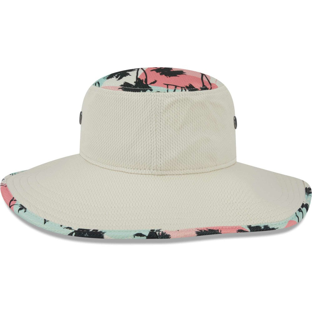 Los Angeles Angels New Era Retro Beachin' Bucket Hat - Natural Hats