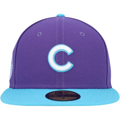 Chicago Cubs New Era Vice 59FIFTY Fitted Hat - Purple Hats