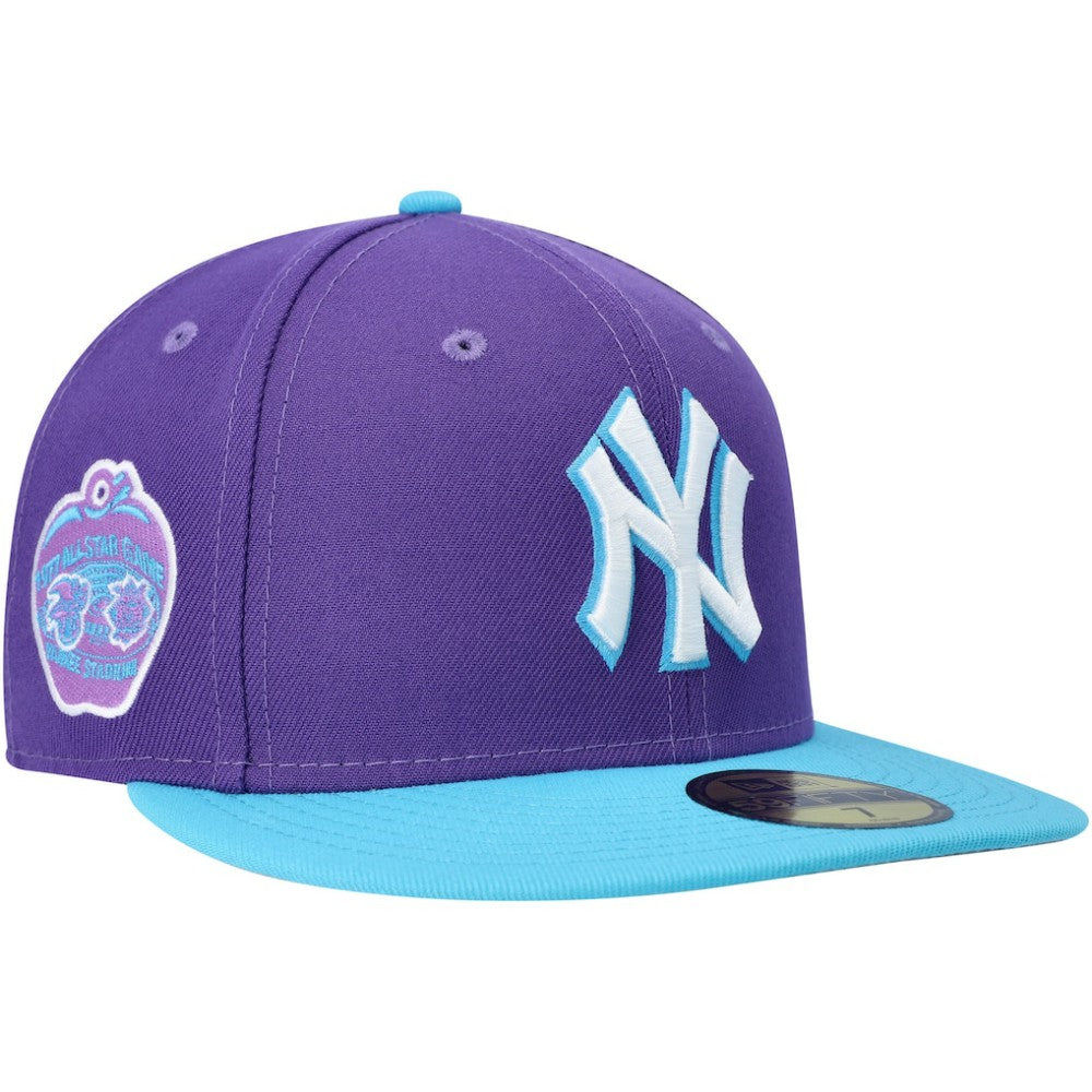 New York Yankees New Era Vice 59FIFTY Fitted Hat - Purple Hats