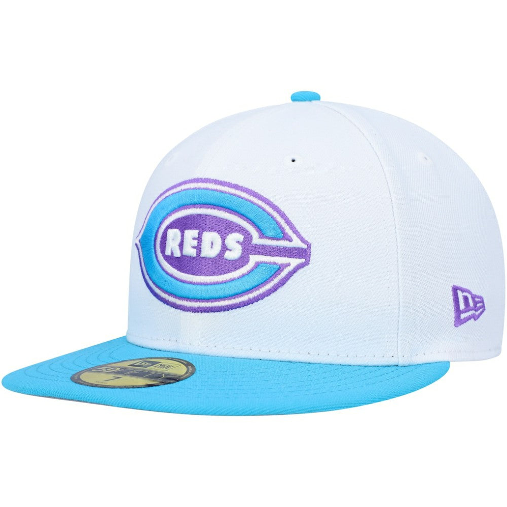 Cincinnati Reds New Era 1938 MLB All-Star Game Vice 59FIFTY Fitted Hat - White Hats