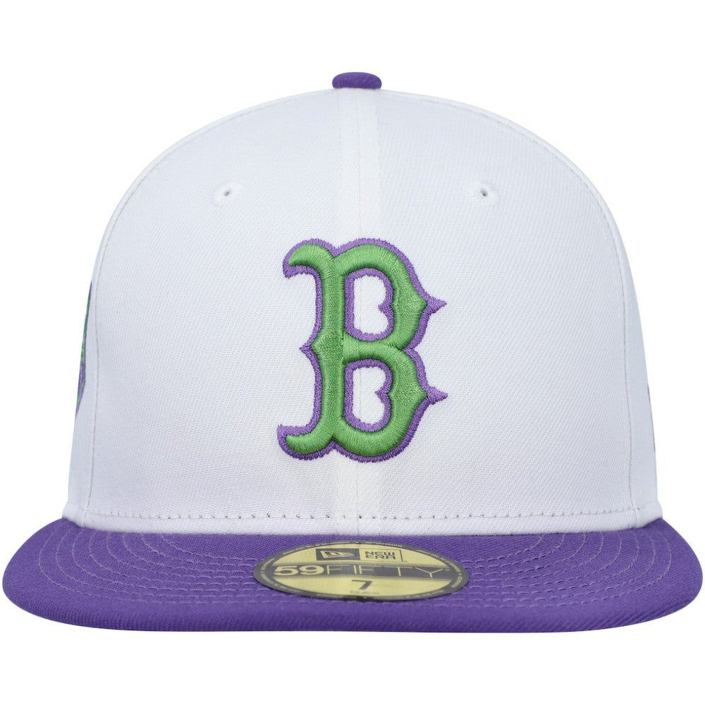 Boston Red Sox New Era  Side Patch 59FIFTY Fitted Hat - White Hats