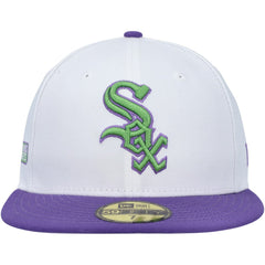 Chicago White Sox New Era  Side Patch 59FIFTY Fitted Hat - White Hats