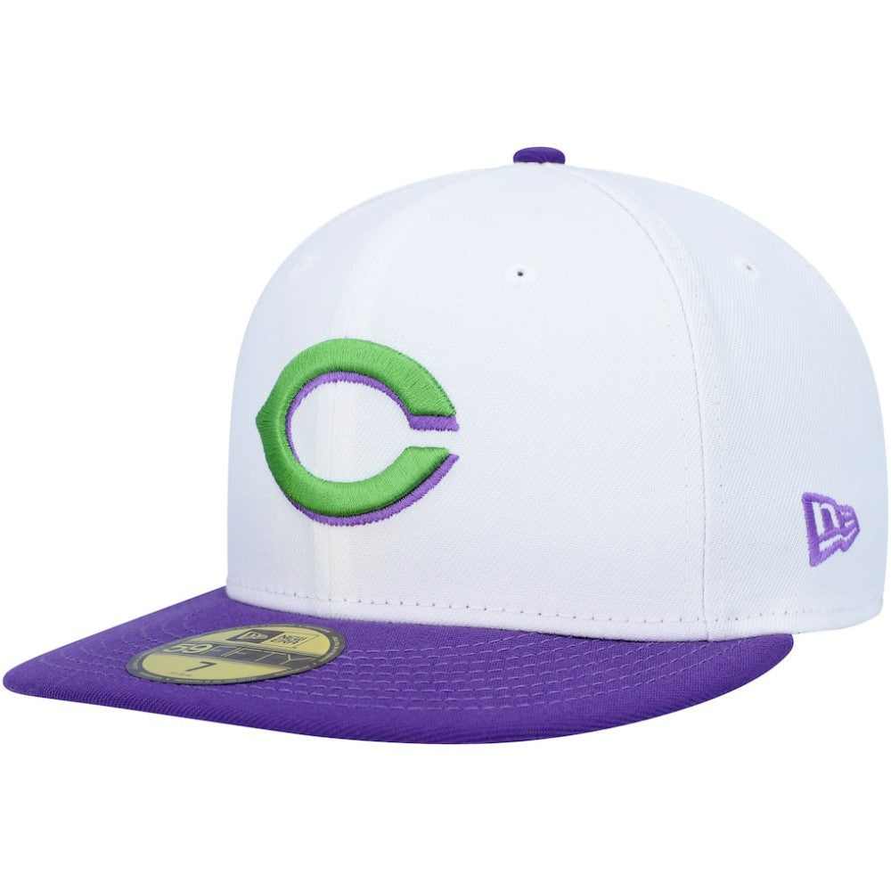 Cincinnati Reds New Era 1990 World Series Side Patch 59FIFTY Fitted Hat - White Hats