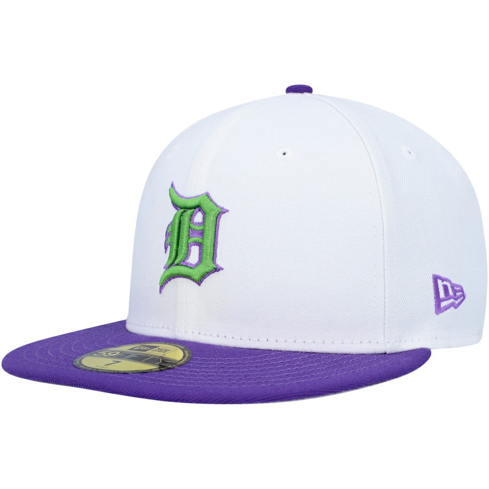Detroit Tigers New Era 1984 World Series Side Patch 59FIFTY Fitted Hat - White Hats