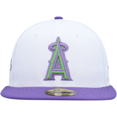 Los Angeles Angels New Era 2002 World Series Side Patch 59FIFTY Fitted Hat - White Hats