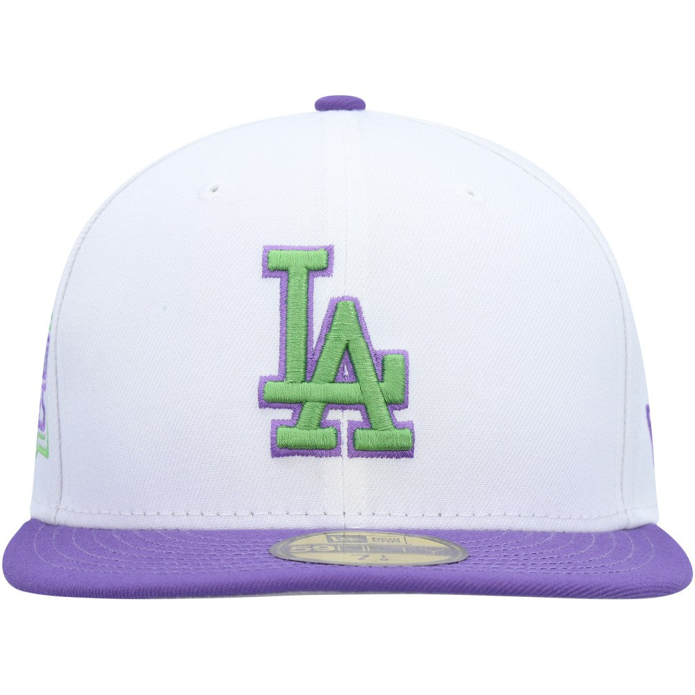 Los Angeles Dodgers New Era 2020 World Series Side Patch 59FIFTY Fitted Hat - White Hats