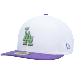 Los Angeles Dodgers New Era 2020 World Series Side Patch 59FIFTY Fitted Hat - White Hats