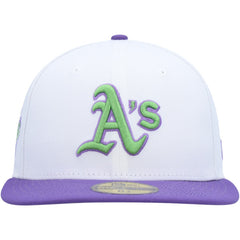 Athletics New Era 1989 World Series Side Patch 59FIFTY Fitted Hat - White Hats