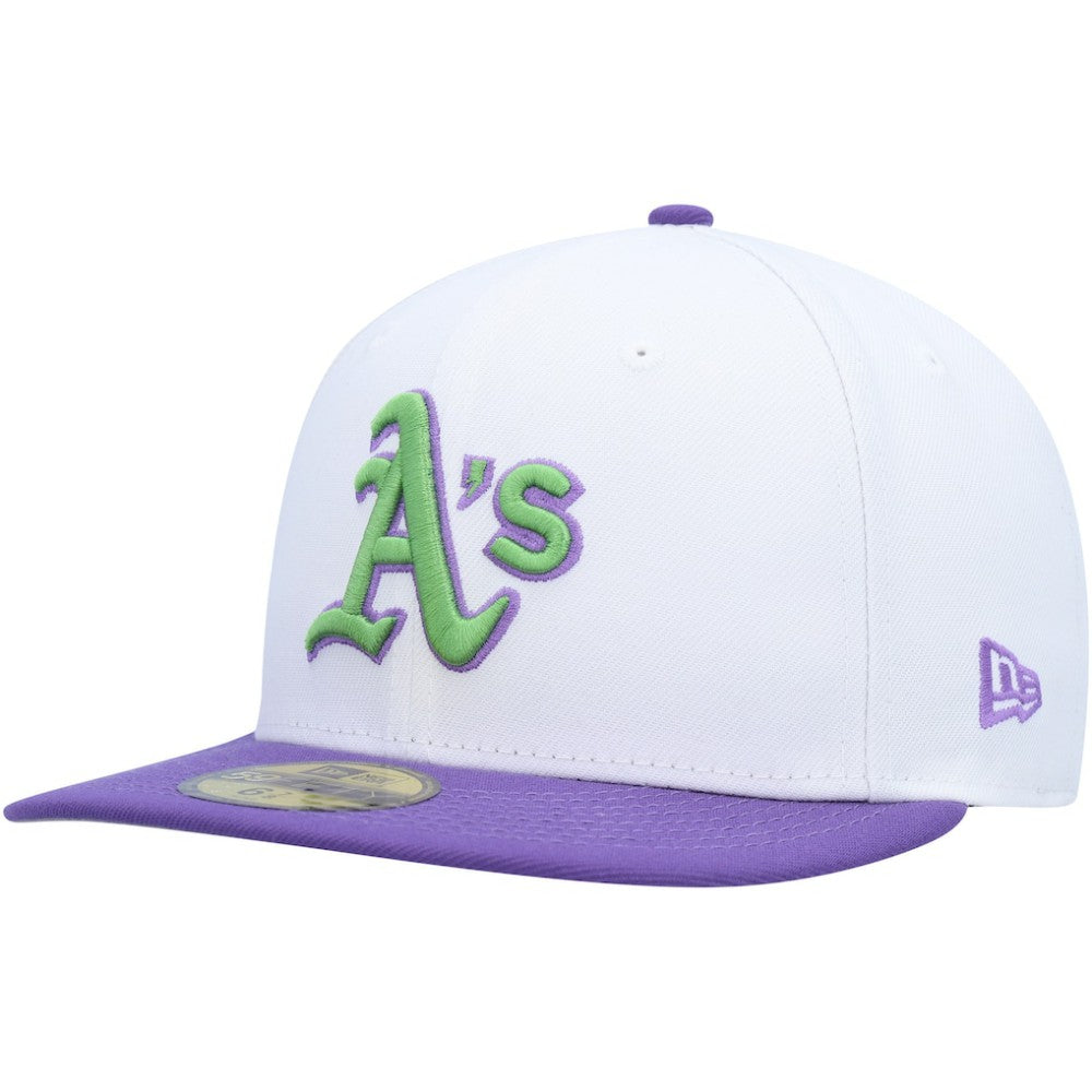 Athletics New Era 1989 World Series Side Patch 59FIFTY Fitted Hat - White Hats