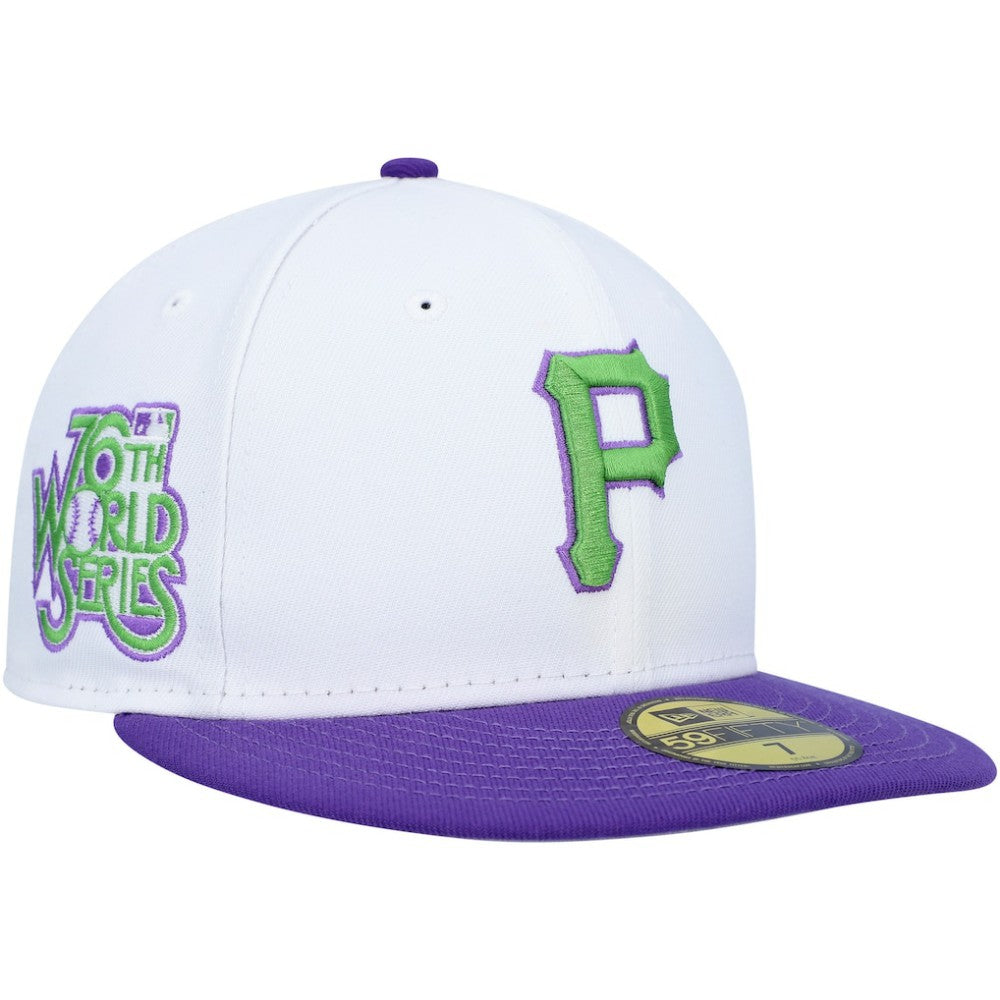 Pittsburgh Pirates New Era 1979 World Series Side Patch 59FIFTY Fitted Hat - White Hats