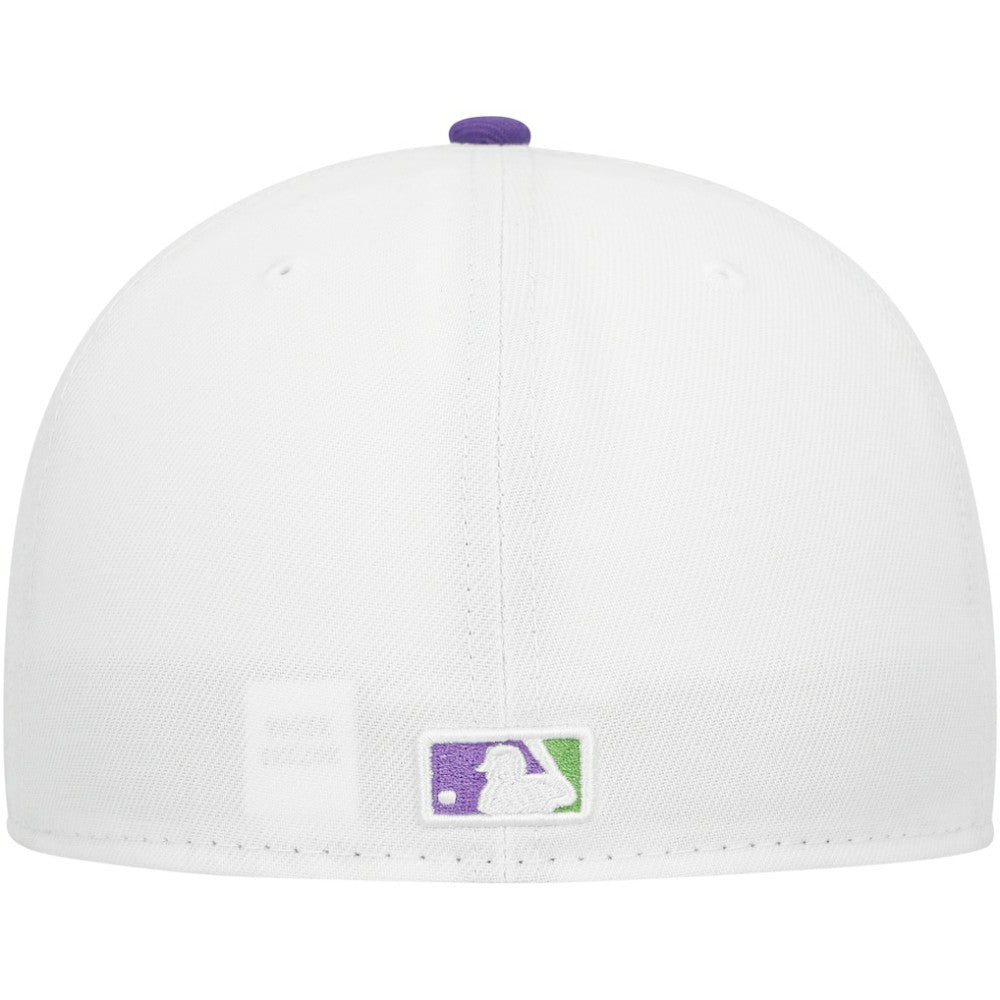 Tampa Bay Rays New Era  Side Patch 59FIFTY Fitted Hat - White Hats