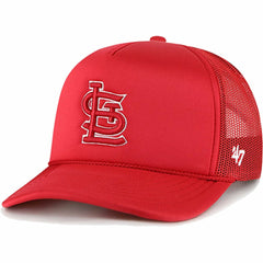 St. Louis Cardinals '47 Foam Logo Trucker Adjustable Hat - Red Hats