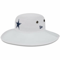 Dallas Cowboys New Era 2023 NFL Training Camp Panama Bucket Hat - White Hats