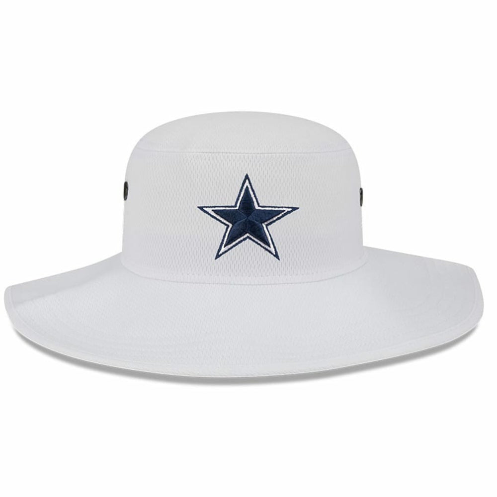 Dallas Cowboys New Era 2023 NFL Training Camp Panama Bucket Hat - White Hats
