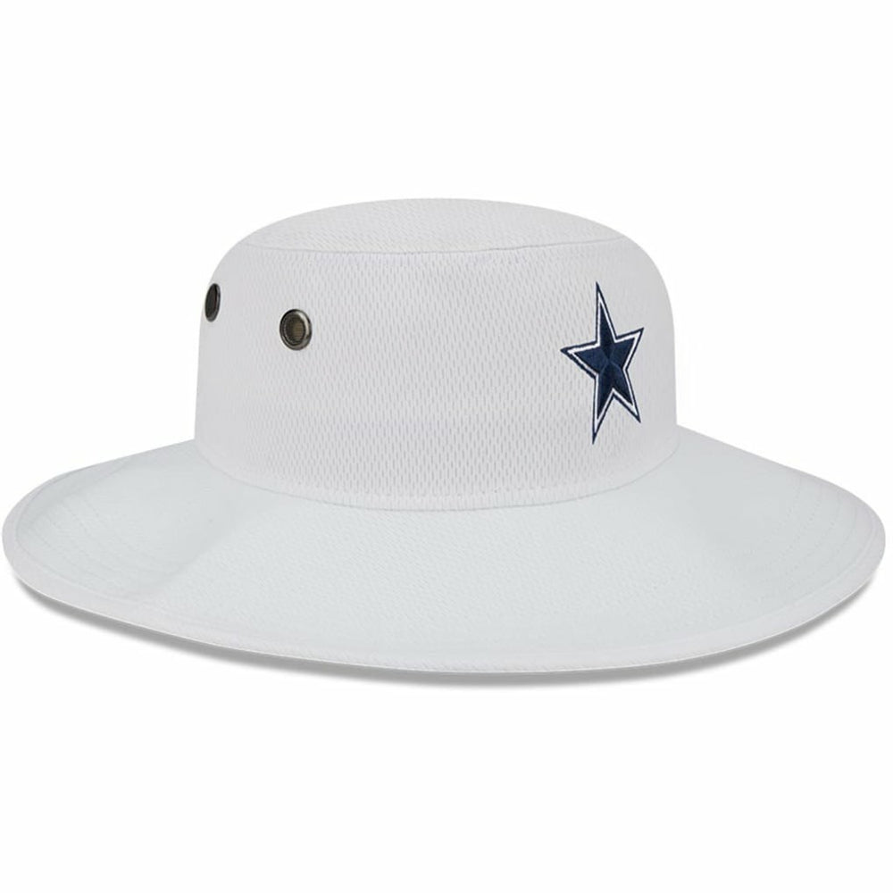 Dallas Cowboys New Era 2023 NFL Training Camp Panama Bucket Hat - White Hats