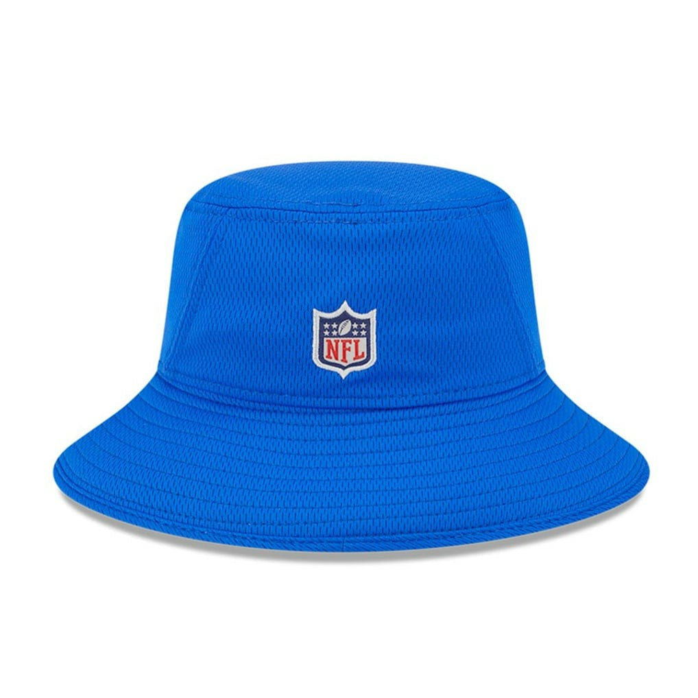 Los Angeles Rams New Era 2023 NFL Training Camp Stretch Bucket Hat - Royal Hats