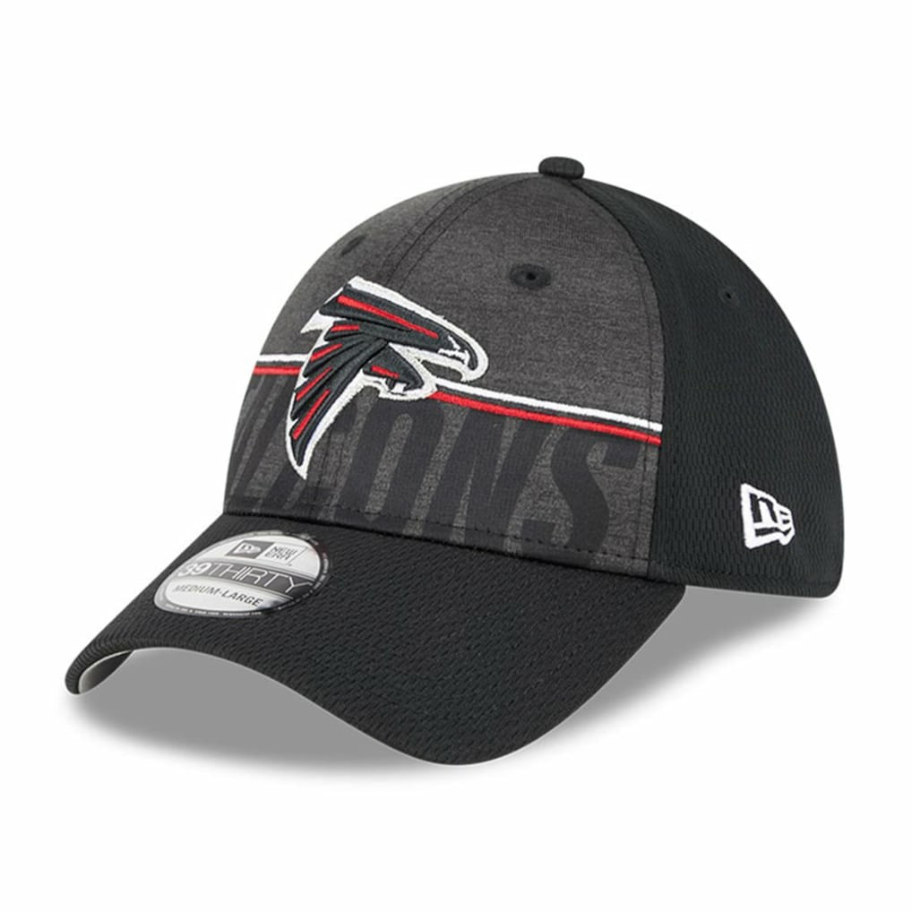 Atlanta Falcons New Era 2023 NFL Training Camp 39THIRTY Flex Hat - Black Hats