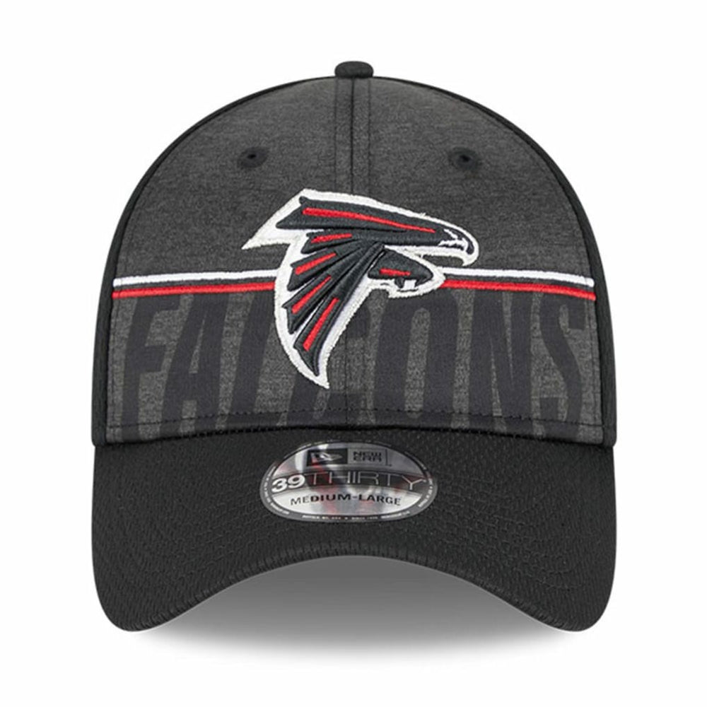 Atlanta Falcons New Era 2023 NFL Training Camp 39THIRTY Flex Hat - Black Hats