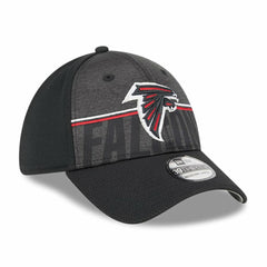 Atlanta Falcons New Era 2023 NFL Training Camp 39THIRTY Flex Hat - Black Hats