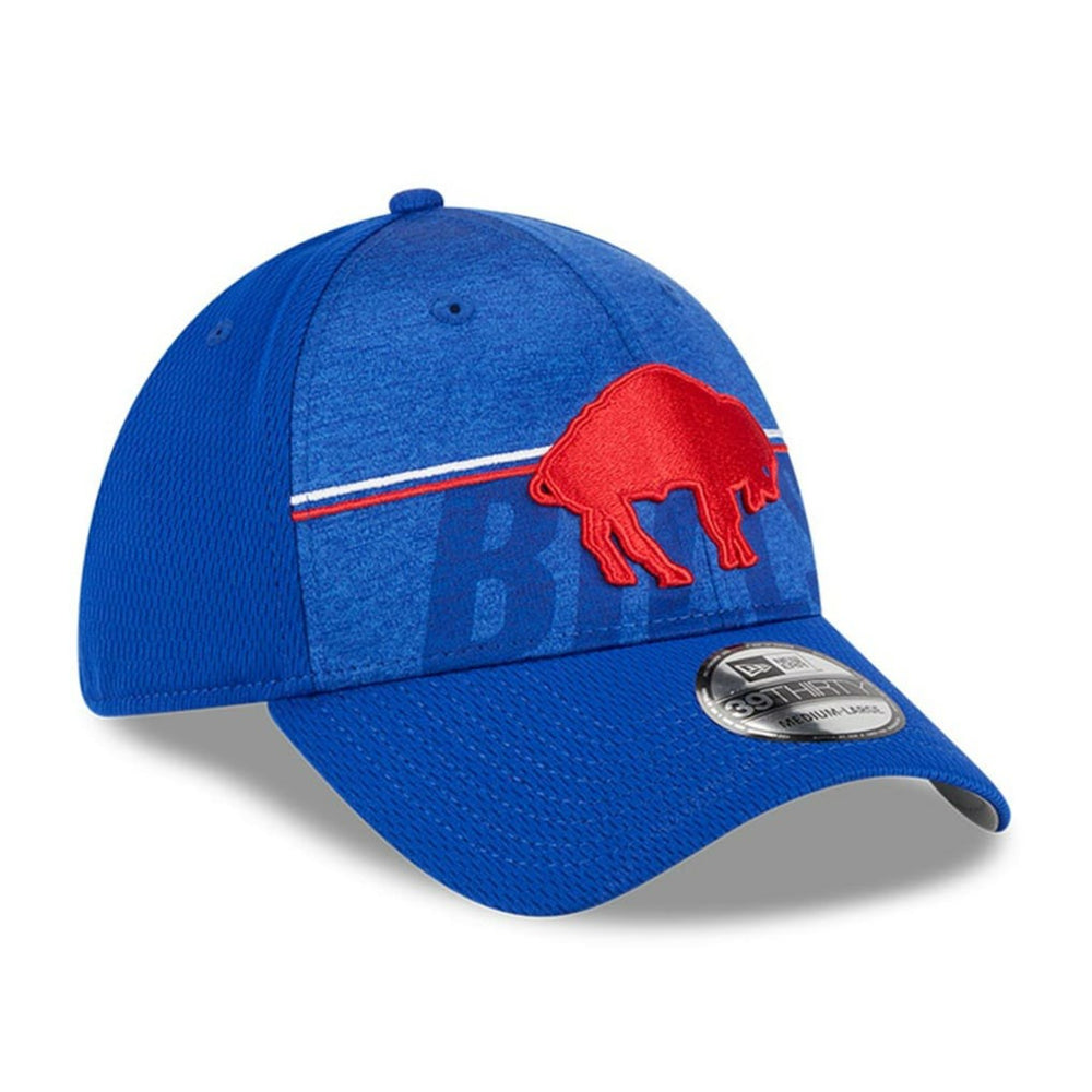 Buffalo Bills New Era 2023 NFL Training Camp Throwback 39THIRTY Flex Hat - Royal Hats