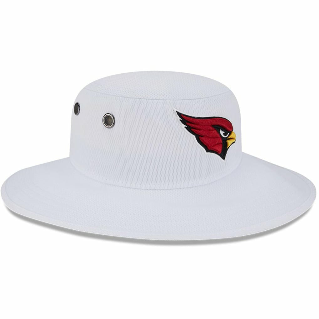 Arizona Cardinals New Era 2023 NFL Training Camp Panama Bucket Hat - White Hats