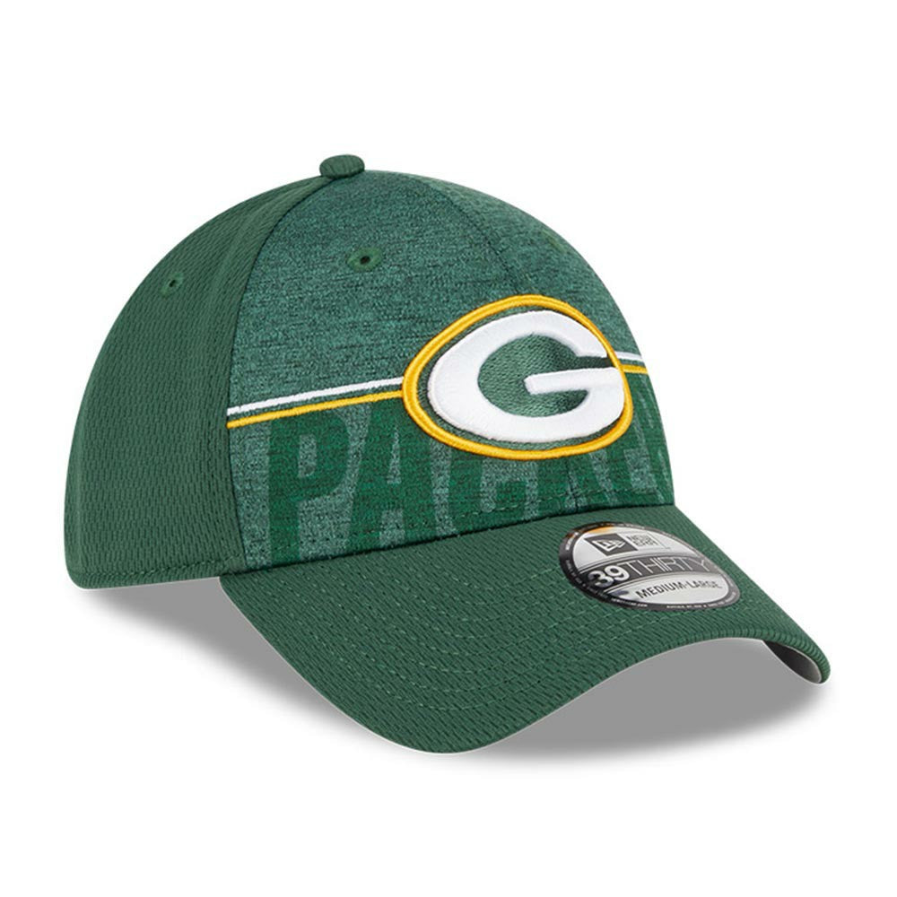 Green Bay Packers New Era 2023 NFL Training Camp 39THIRTY Flex Hat - Green Hats