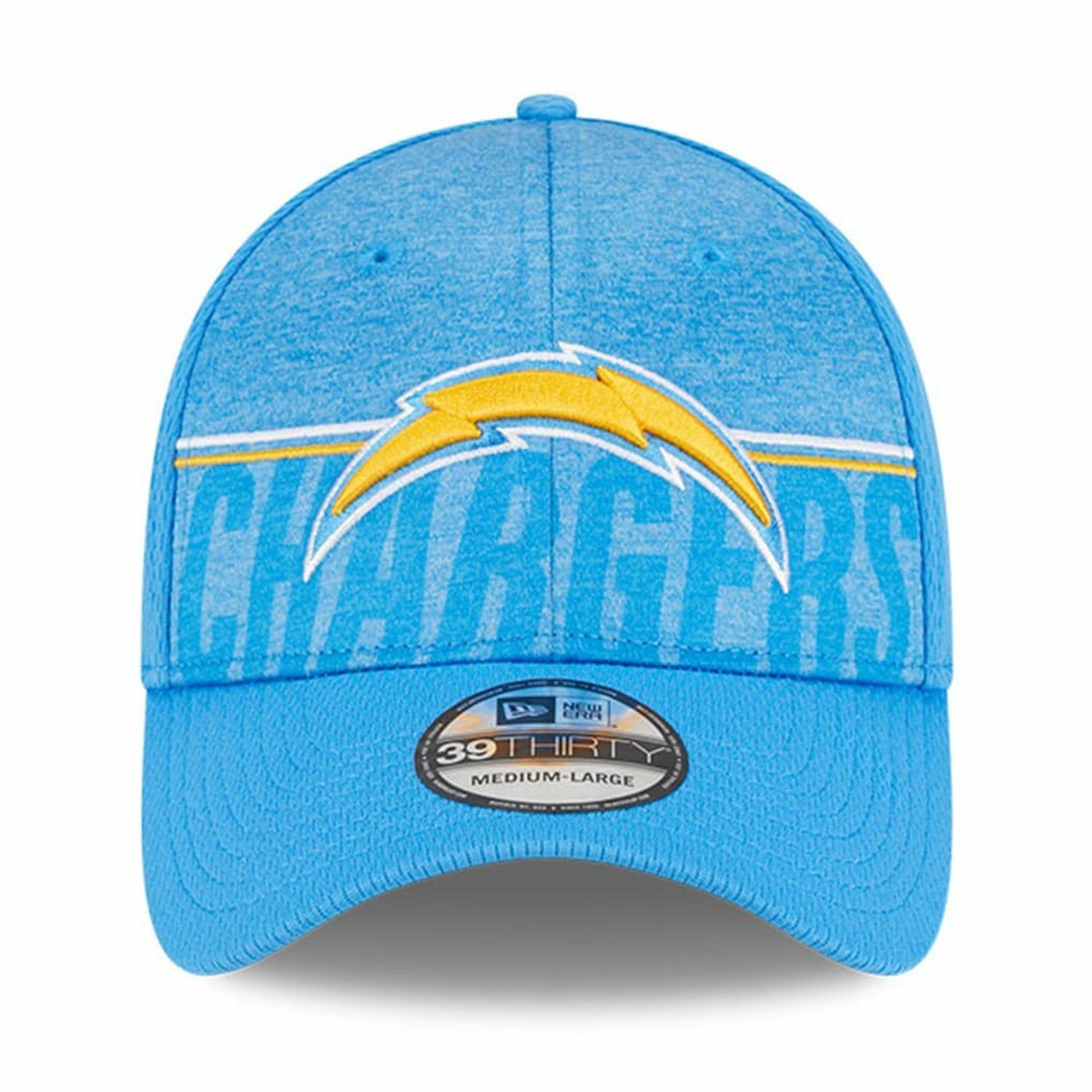 Los Angeles Chargers New Era 2023 NFL Training Camp 39THIRTY Flex Hat - Blue Hats