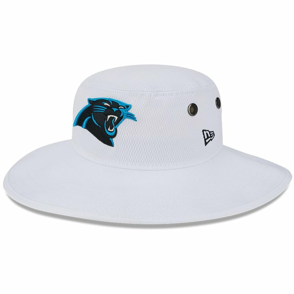 Carolina Panthers New Era 2023 NFL Training Camp Panama Bucket Hat - White Hats