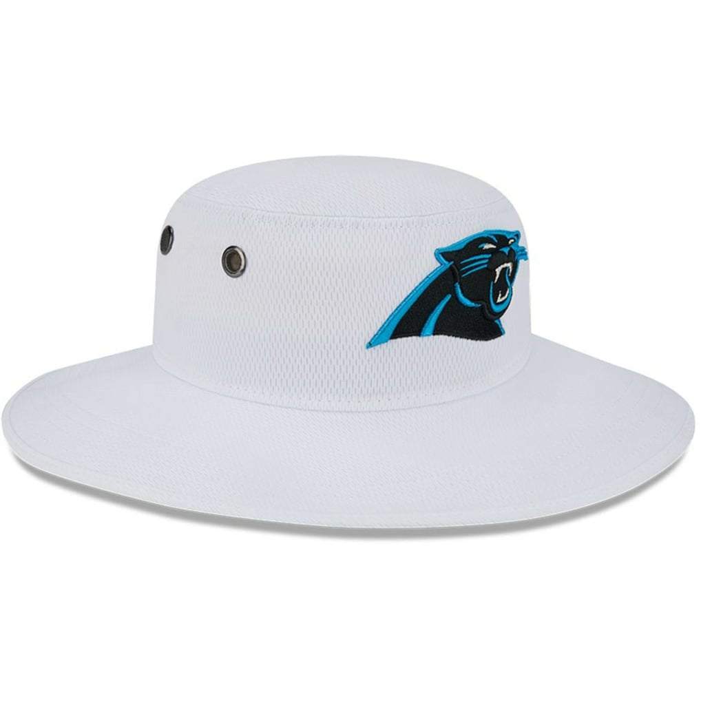 Carolina Panthers New Era 2023 NFL Training Camp Panama Bucket Hat - White Hats
