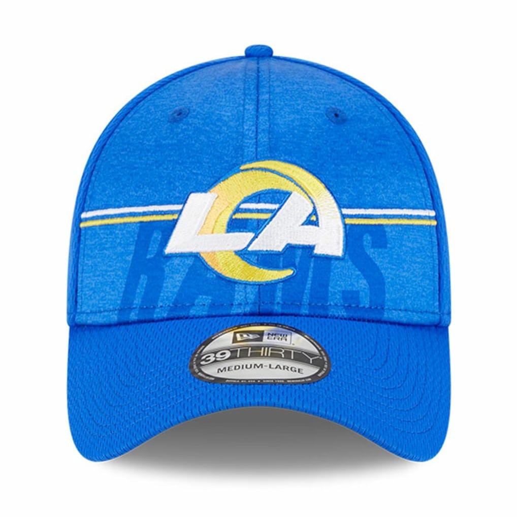 Los Angeles Rams New Era 2023 NFL Training Camp 39THIRTY Flex Hat - Royal Hats