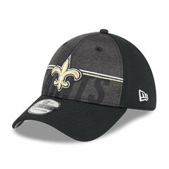New Orleans Saints New Era 2023 NFL Training Camp 39THIRTY Flex Hat - Black Hats