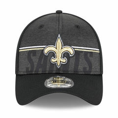New Orleans Saints New Era 2023 NFL Training Camp 39THIRTY Flex Hat - Black Hats