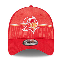 Tampa Bay Buccaneers New Era 2023 NFL Training Camp Throwback 39THIRTY Flex Hat - Red Hats