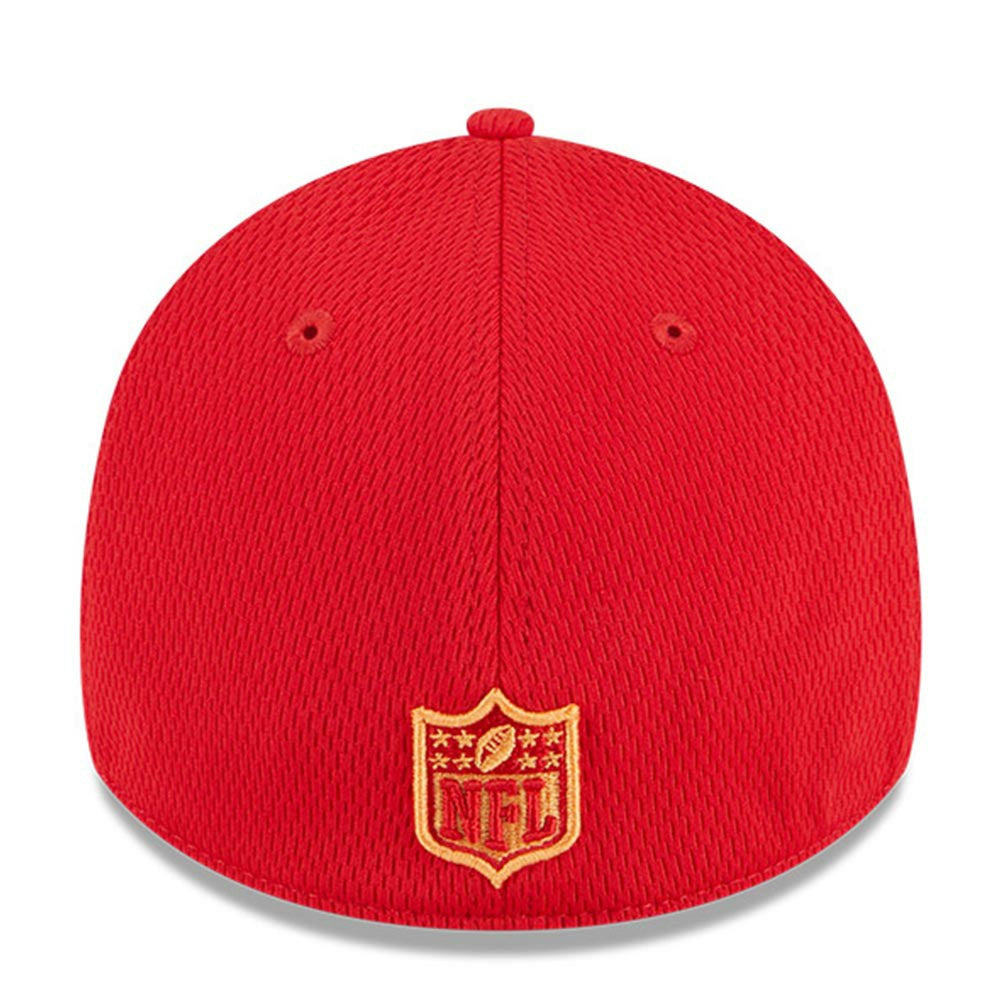 Tampa Bay Buccaneers New Era 2023 NFL Training Camp Throwback 39THIRTY Flex Hat - Red Hats