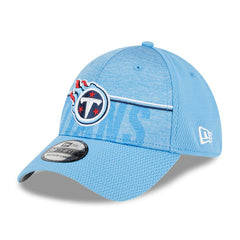 Tennessee Titans New Era 2023 NFL Training Camp 39THIRTY Flex Hat - Light Blue Hats