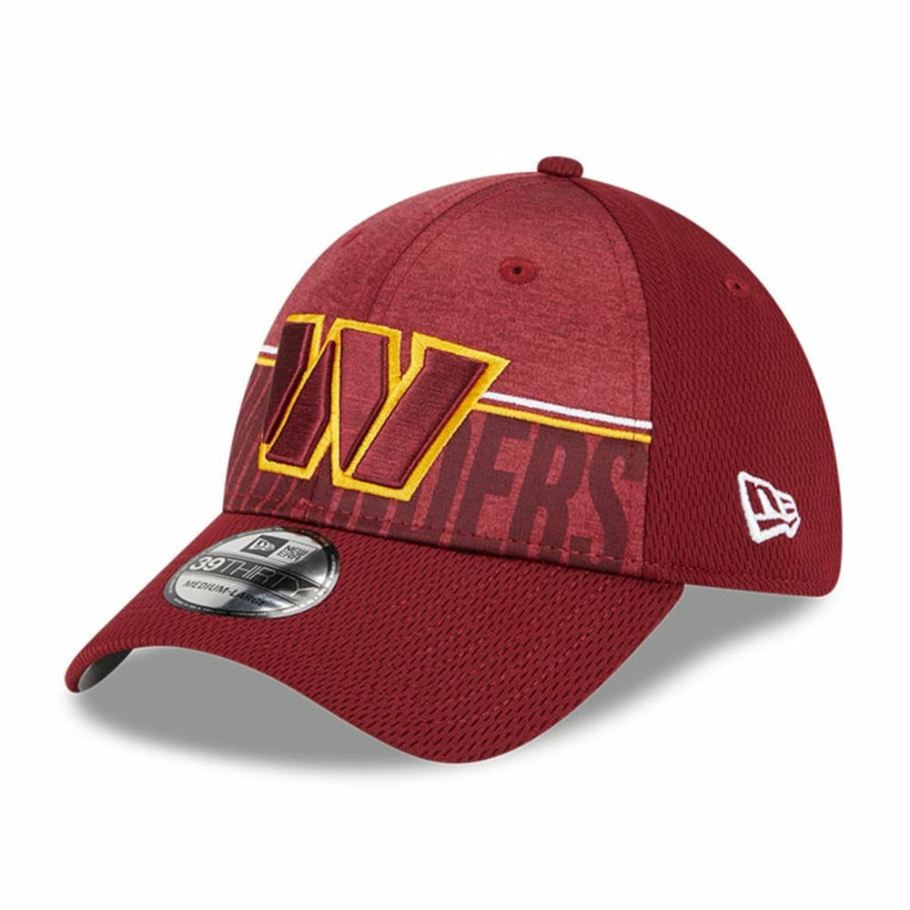 Washington Commanders New Era 2023 NFL Training Camp 39THIRTY Flex Hat - Burgundy Hats