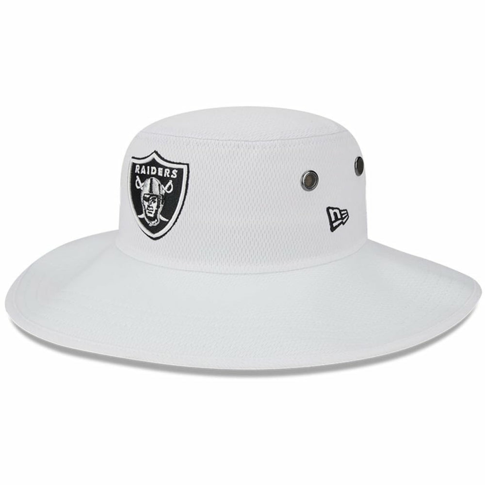 Las Vegas Raiders New Era 2023 NFL Training Camp Panama Bucket Hat - White Hats