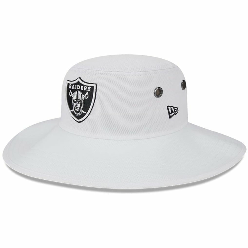 Las Vegas Raiders New Era 2023 NFL Training Camp Panama Bucket Hat - White Hats