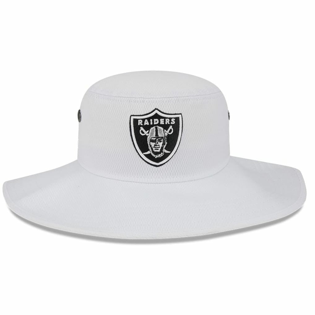 Las Vegas Raiders New Era 2023 NFL Training Camp Panama Bucket Hat - White Hats