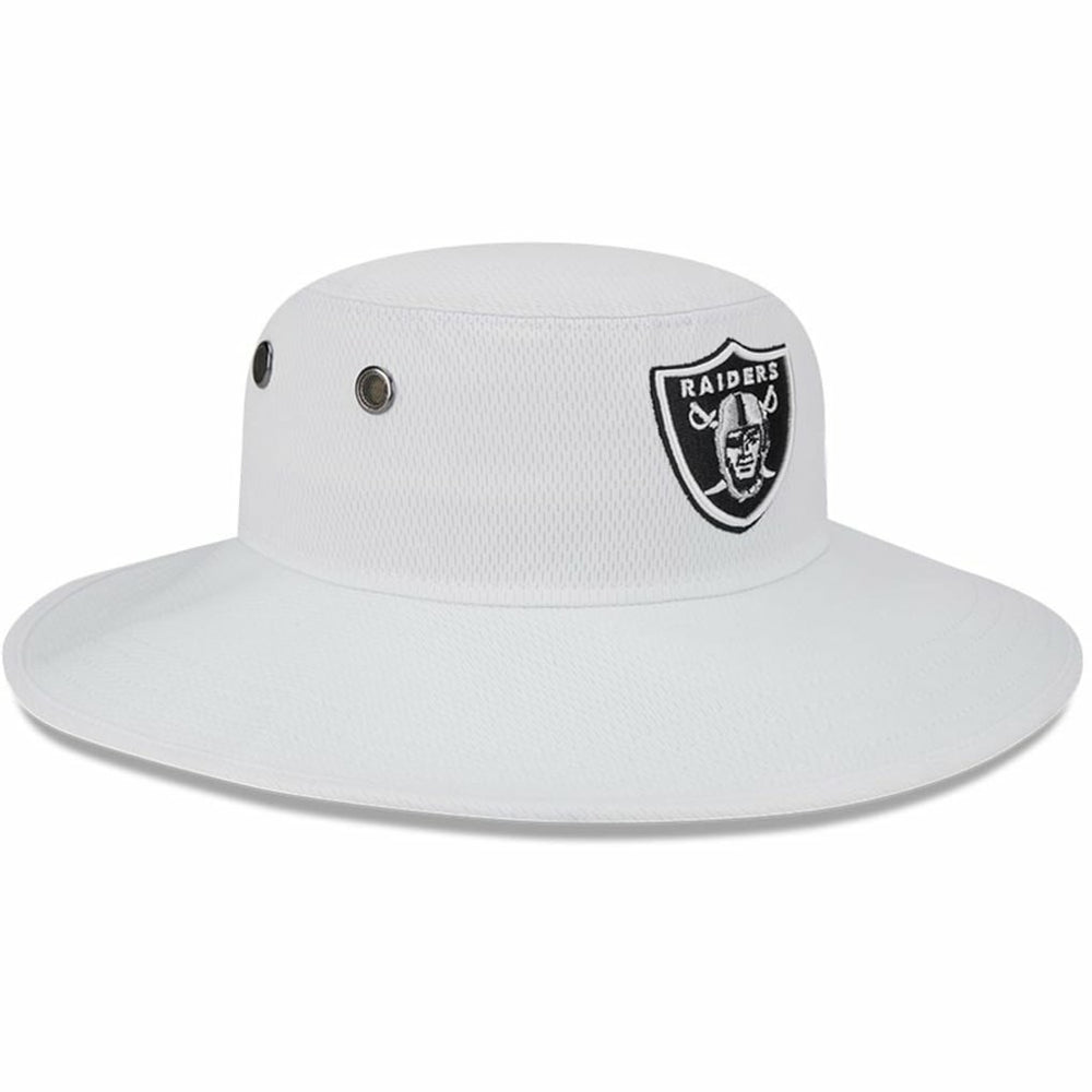 Las Vegas Raiders New Era 2023 NFL Training Camp Panama Bucket Hat - White Hats