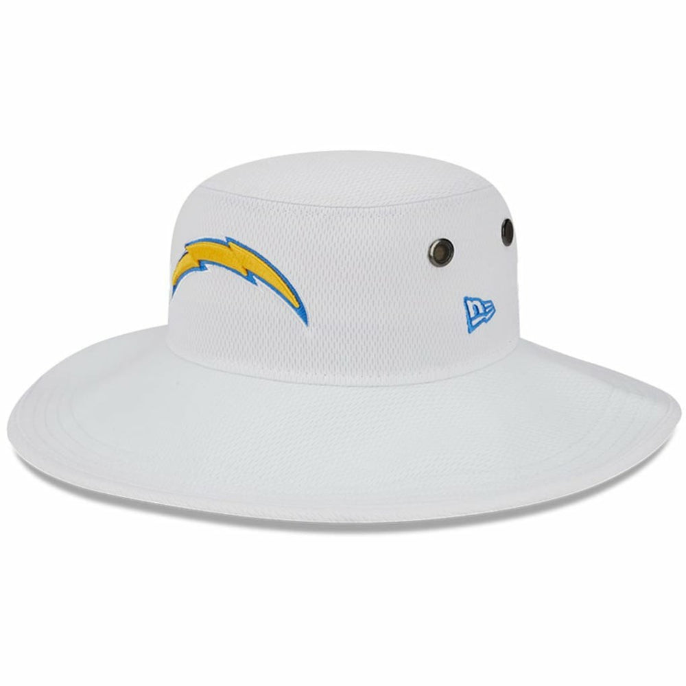 Los Angeles Chargers New Era 2023 NFL Training Camp Panama Bucket Hat - White Hats