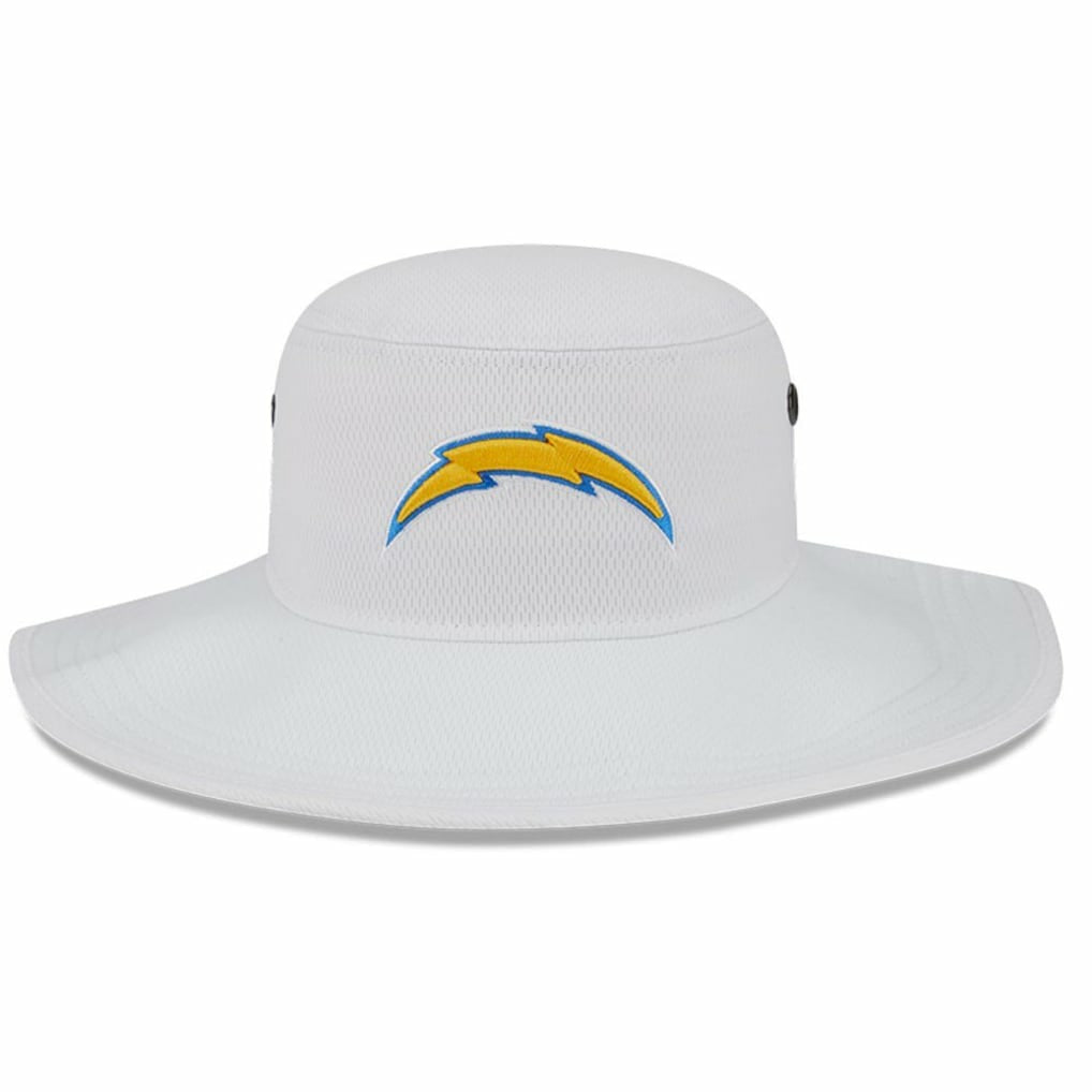 Los Angeles Chargers New Era 2023 NFL Training Camp Panama Bucket Hat - White Hats