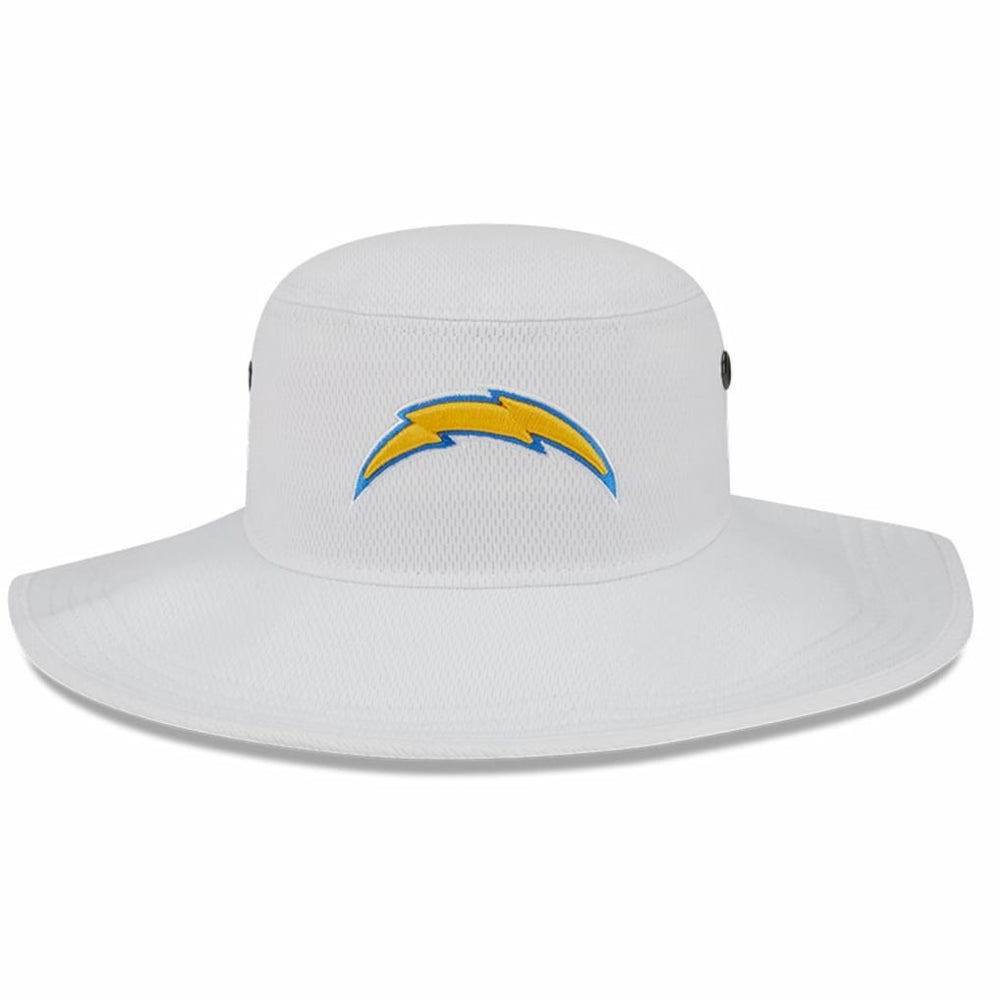 Los Angeles Chargers New Era 2023 NFL Training Camp Panama Bucket Hat - White Hats