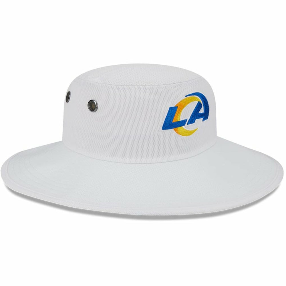 Los Angeles Rams New Era 2023 NFL Training Camp Panama Bucket Hat - White Hats