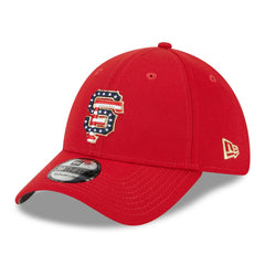 San Francisco Giants New Era 2023 Fourth of July 39THIRTY Flex Hat - Red Hats