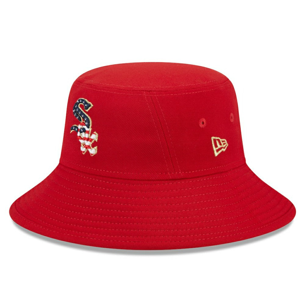 Chicago White Sox New Era 2023 Fourth of July Bucket Hat - Red Hats
